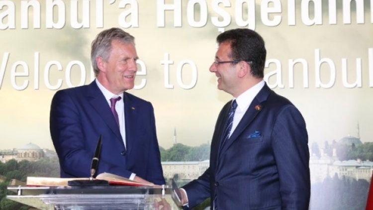 Wulff’tan İmamoğlu’na tebrik ziyareti