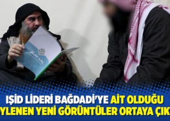 IŞİD lideri Bağdadi’ye ait olduğu söylenen yeni görüntüler ortaya çıktı!