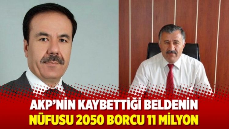 Nüfusu 2050 olan beldenin 11 milyon borcu çıktı