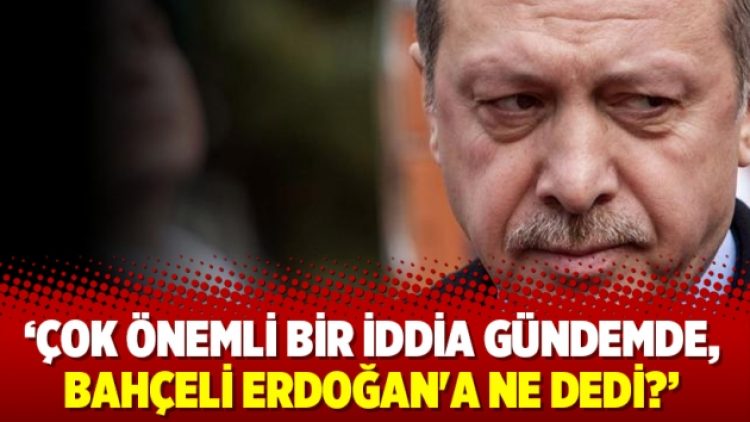 Sabahattin Önkibar: Çok önemli bir iddia gündemde, Bahçeli Erdoğan’a ne dedi?