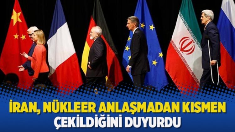 İran, nükleer anlaşmadan kısmen çekildiğini duyurdu