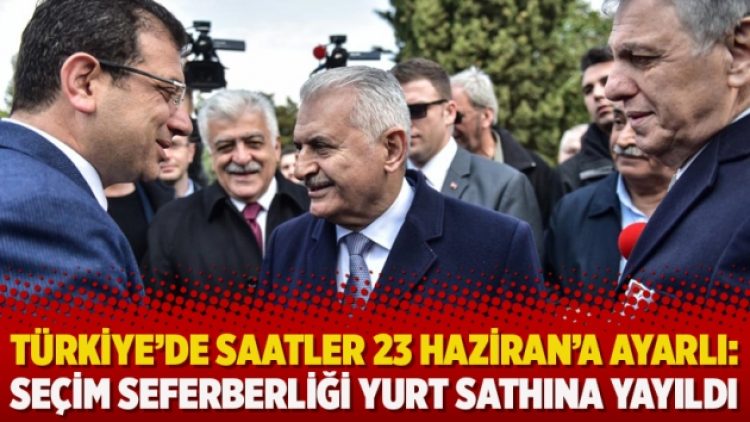 Türkiye’de saatler 23 Haziran’a ayarlı: Seçim seferberliği yurt sathına yayıldı