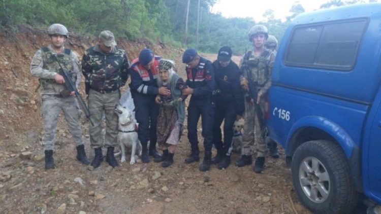 Kaybolan 100 yaşındaki kadın bulundu