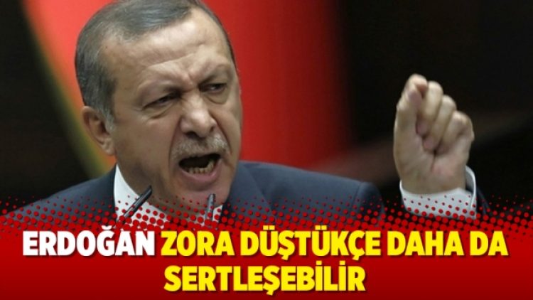 “Erdoğan zora düştükçe daha da sertleşebilir”