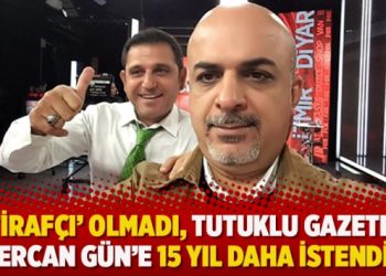 ‘İtirafçı’ olmadı, tutuklu gazeteci Ercan Gün’e 15 yıl daha istendi