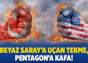 Beyaz Saray’a uçan tekme, Pentagon’a kafa!