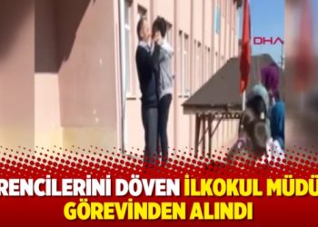 Öğrencilerini döven ilkokul müdürü görevinden alındı