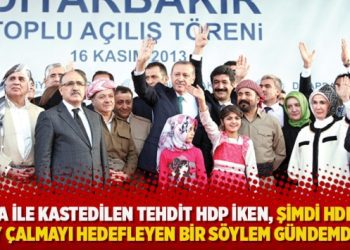 “Beka ile kastedilen tehdit HDP iken, şimdi HDP’den oy çalmayı hedefleyen bir söylem gündemde”