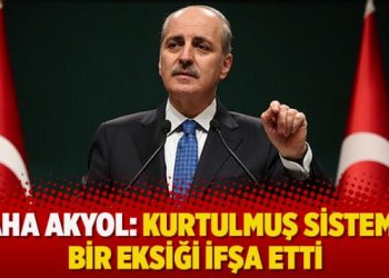 Taha Akyol: Kurtulmuş sistemik bir eksiği ifşa etti