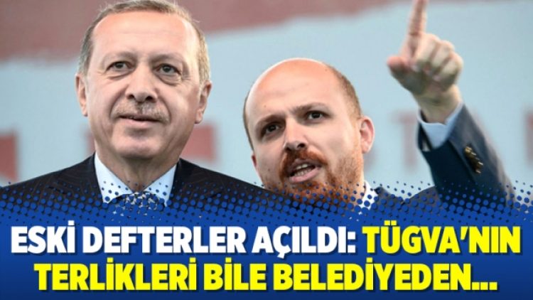 Eski defterler açıldı: TÜGVA’nın terlikleri bile belediyeden…