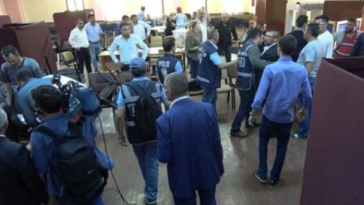 Yeniden sandık başına giden Keskin’de arbede