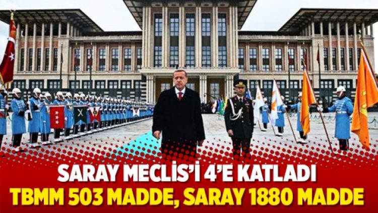 Saray Meclis’i 4’e katladı