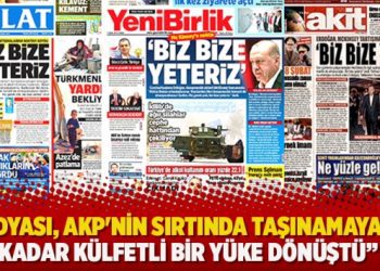 Akif Beki: Medyası, AKP’nin sırtında taşınamayacak kadar külfetli bir yüke dönüştü