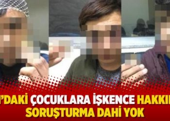 Van’daki çocuklara işkence hakkında soruşturma dahi yok