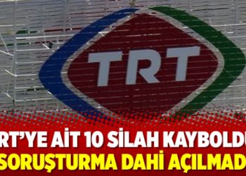 TRT’ye ait 10 silah kayboldu, soruşturma dahi açılmadı