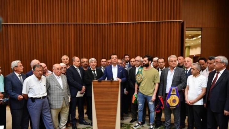 Ülkücülerden İmamoğlu’na destek