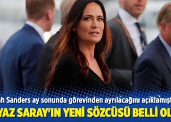 İşte Beyaz Saray’ın yeni sözcüsü