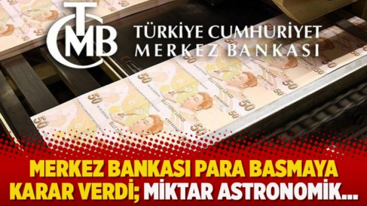 “Merkez Bankası para basmaya karar verdi. Miktar astronomik…”