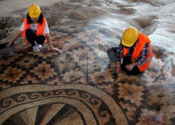 Dünyanın en büyük tek parça taban mozaiği Antakya’da görücüye çıkıyor