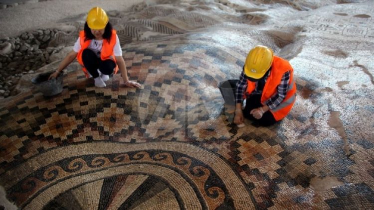 Dünyanın en büyük tek parça taban mozaiği Antakya’da görücüye çıkıyor