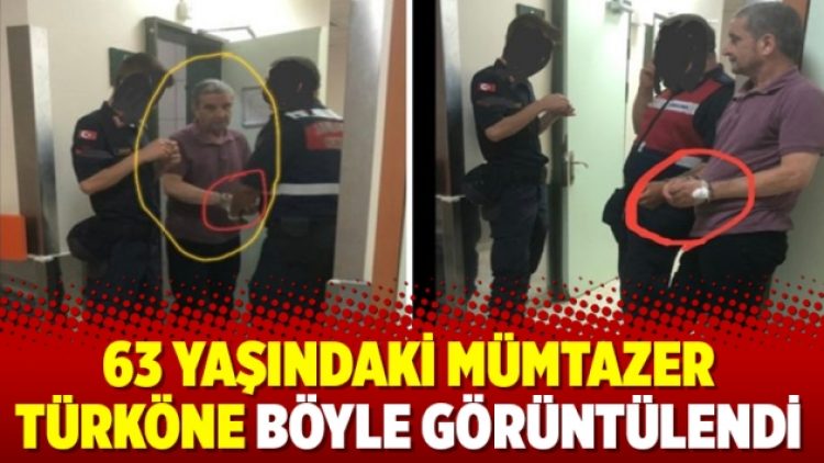 63 yaşındaki Mümtazer Türköne böyle görüntülendi