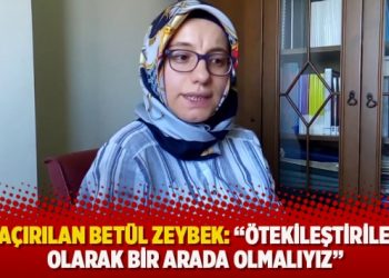 ​Eşi kaçırılan Betül Zeybek: “Ötekileştirilenler olarak bir arada olmalıyız”