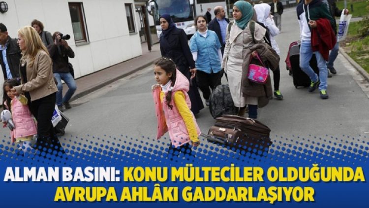 Alman basını: Konu mülteciler olduğunda Avrupa ahlâkı gaddarlaşıyor