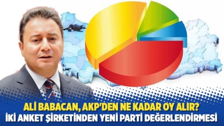 Ali Babacan, AKP’den ne kadar oy alır? İki anket şirketinden yeni parti değerlendirmesi
