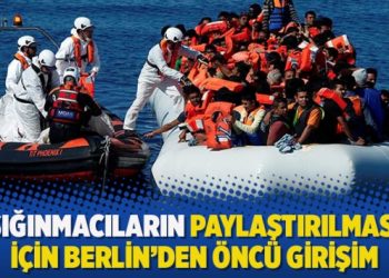 Sığınmacıların paylaştırılması için Berlin’den öncü girişim
