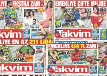 Takvim gazetesinden yılın 356 günü “emekliye müjde” haberi