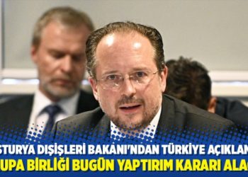 Avusturya Dışişleri Bakanı: Avrupa Birliği bugün yaptırım kararı alacak