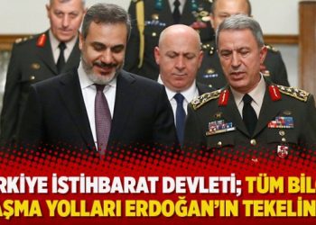 Türkiye istihbarat devleti; Tüm bilgiye ulaşma yolları Erdoğan’ın tekelinde
