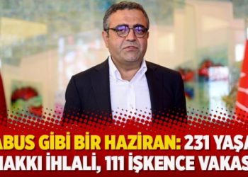 Kabus gibi bir Haziran: 231 yaşam hakkı ihlali, 111 işkence vakası