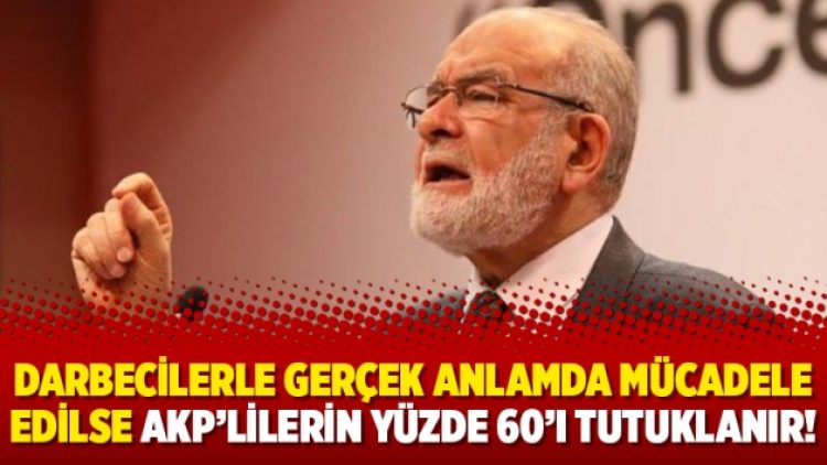 Darbecilerle gerçek anlamda mücadele edilse AKP’lilerin yüzde 60’ı tutuklanır!