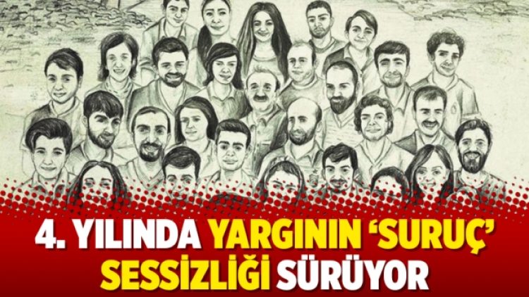 4. yılında yargının ‘Suruç’ sessizliği sürüyor