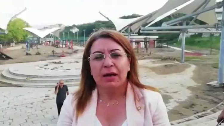 Sel 30 milyonluk 15 Temmuz Parkını yuttu