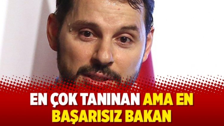 En çok tanınan ama en başarısız bakan