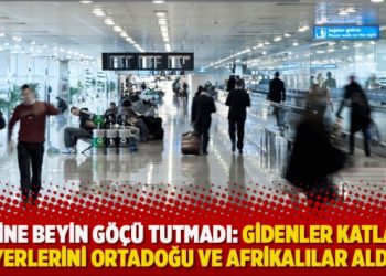 Tersine beyin göçü tutmadı: Gidenler katlandı, yerlerini Ortadoğu ve Afrikalılar aldı