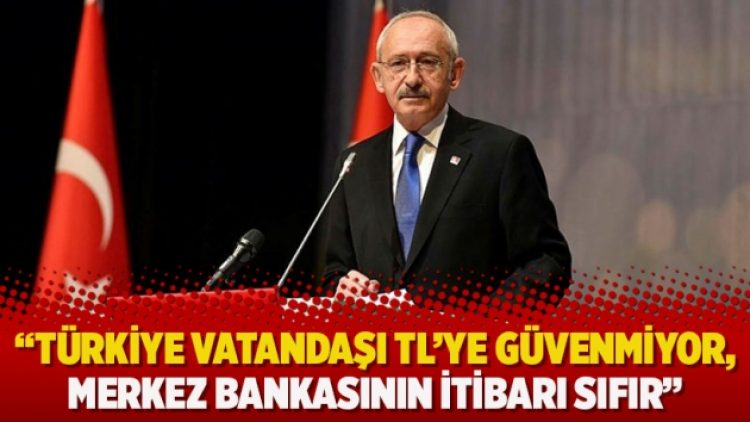 “Türkiye vatandaşı TL’ye güvenmiyor, Merkez Bankasının itibarı sıfır”