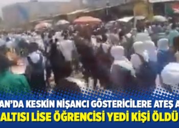 Sudan’da keskin nişancı göstericilere ateş açtı: Altısı lise öğrencisi yedi kişi öldü