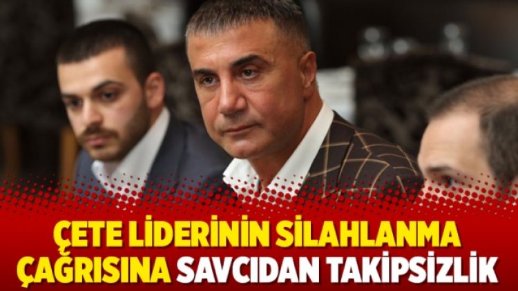 Çete liderinin silahlanma çağrısına savcıdan takipsizlik