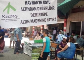 Edremit’teki altın madeni projesi durduruldu