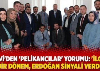 ​Selvi’den ‘Pelikancılar’ yorumu: ‘İlginç bir dönem, Erdoğan sinyali verdi’