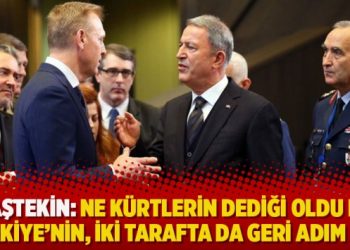 Taştekin: Ne Kürtlerin dediği oldu ne Türkiye’nin, iki tarafta da geri adım var