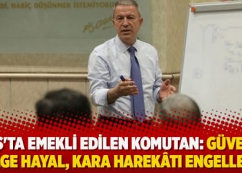YAŞ’ta emekli edilen komutan: Güvenli bölge hayal, kara harekâtı engellendi