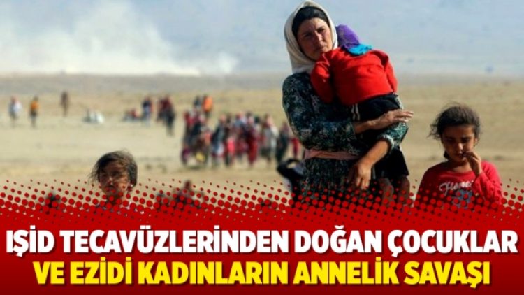 Işid tecavüzlerinden doğan çocuklar ve Ezidi kadınların annelik savaşı