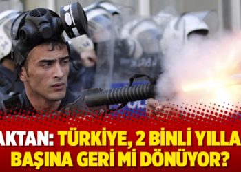 Ocaktan: Türkiye, 2 binli yılların başına geri mi dönüyor?