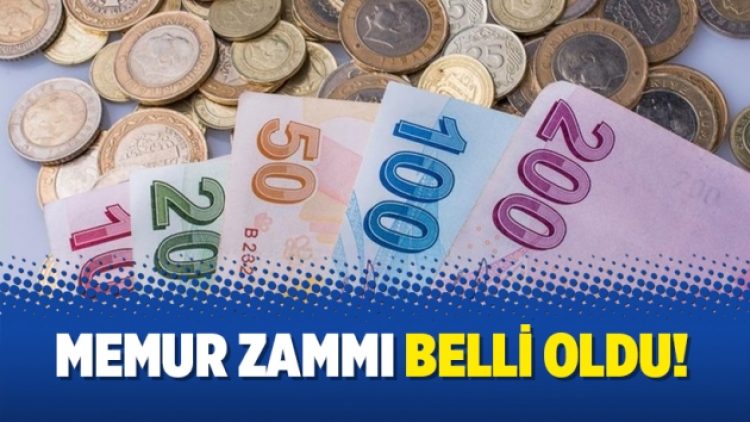 Memur zammı belli oldu!
