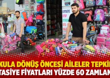 Okula dönüş öncesi aileler tepkili: Kırtasiye fiyatları yüzde 60 zamlanmış