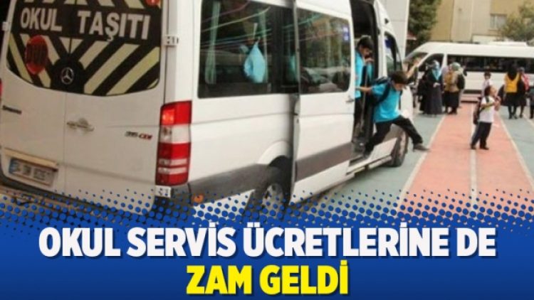 İstanbul’da servis ücretlerine de zam geldi